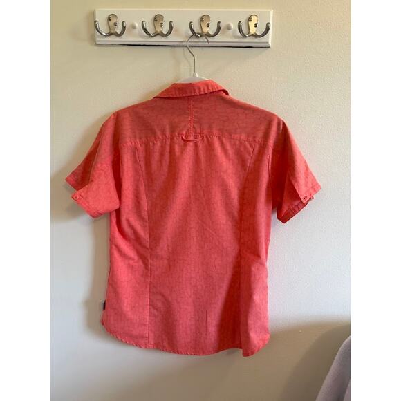 Woolrich Women's Coral Short Sleeve Button Down Shirt - Picture 4 of 5
